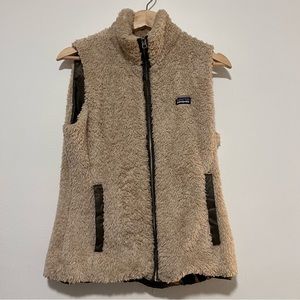 Vintage Patagonia Los Gatos Reversible Teddy Vest Women’s Size Medium